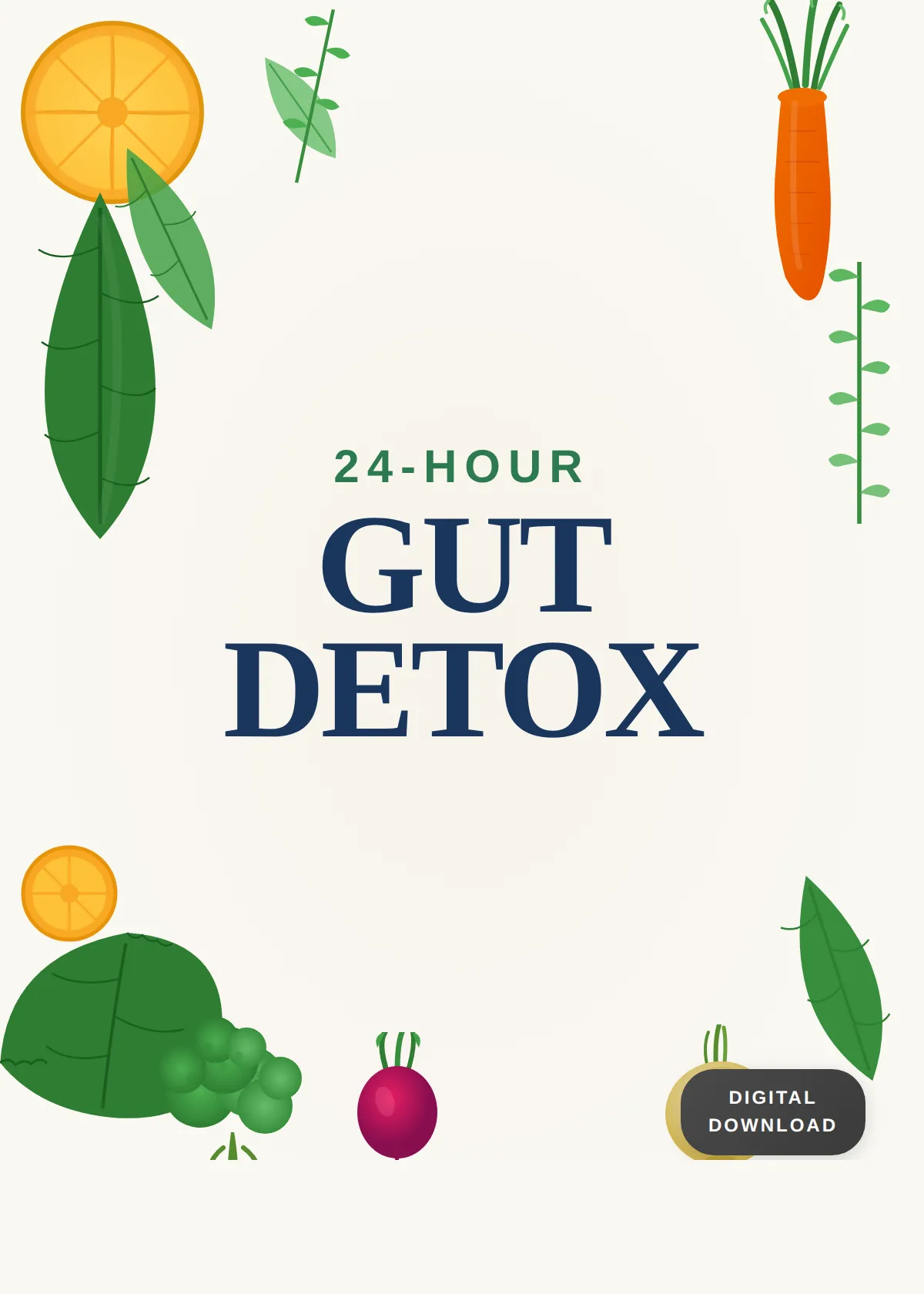 24-Gut Detox Guide 24-Gut Detox - Free Bonus with Leanzene